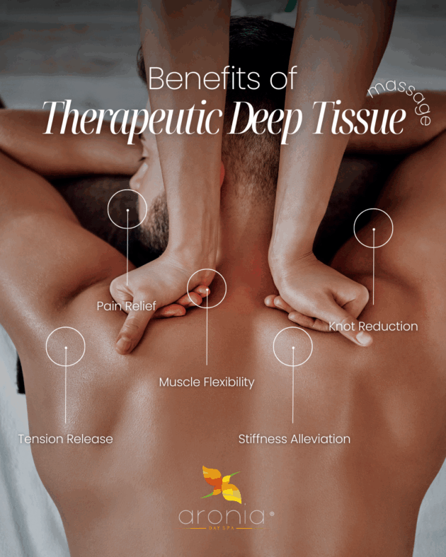 Therapeutic Deep Tissue 60 min + Classic Pedicure 60 min